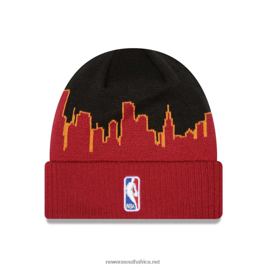 Miami Heat NBA Tip Off 2022 Black Knit New Era TRBRBN2362