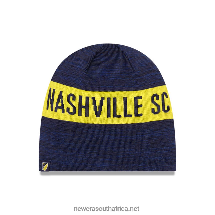 Nashville SC MLS Kick Off Blue Beanie Hat New Era TRBRBN2346
