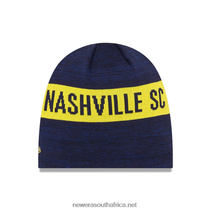 Nashville SC MLS Kick Off Blue Beanie Hat New Era TRBRBN2346