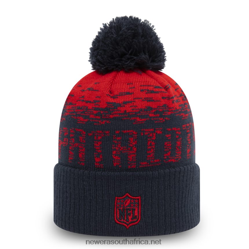 New England Patriots Navy Ombre Sport Beanie Hat New Era TRBRBN2407