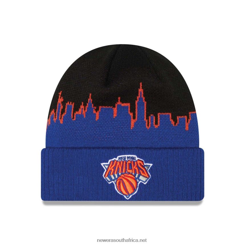 New York Knicks NBA Tip Off 2022 Black Knit New Era TRBRBN2332