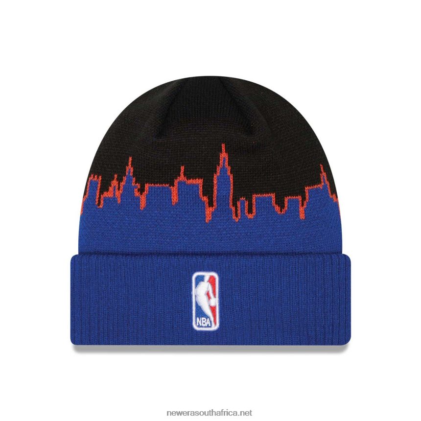 New York Knicks NBA Tip Off 2022 Black Knit New Era TRBRBN2332