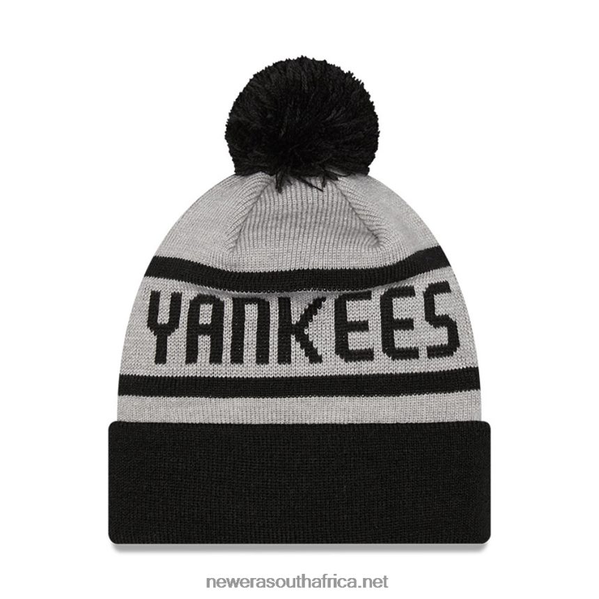 New York Yankees Kids Grey Beanie Hat New Era TRBRBN2511
