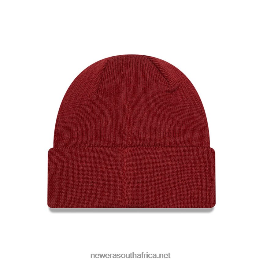 New York Yankees League Essential Kids Maroon Beanie Hat New Era TRBRBN2393