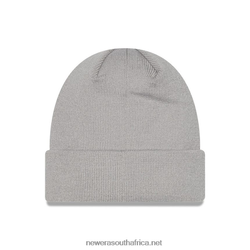 New York Yankees Metallic Womens Grey Beanie Hat New Era TRBRBN2546