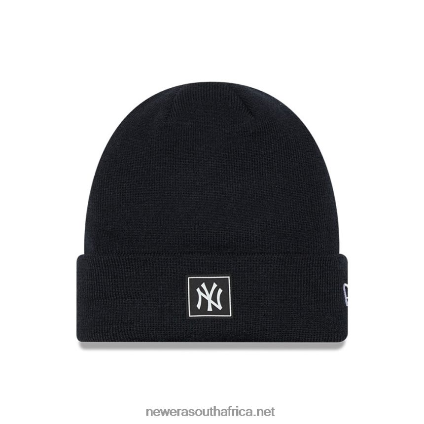 New York Yankees Team Black Beanie Hat New Era TRBRBN2403