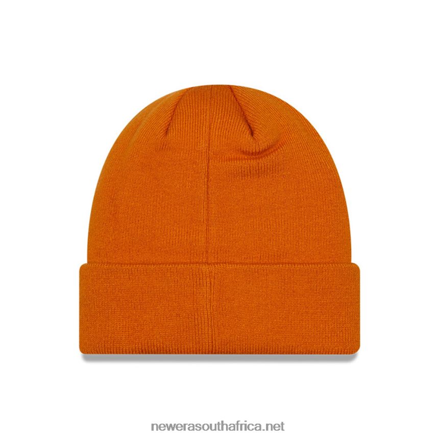 New York Yankees Team Orange Beanie Hat New Era TRBRBN2473