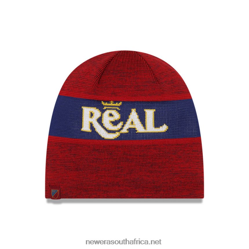 Real Salt Lake MLS Kick Off Red Beanie Hat New Era TRBRBN2336