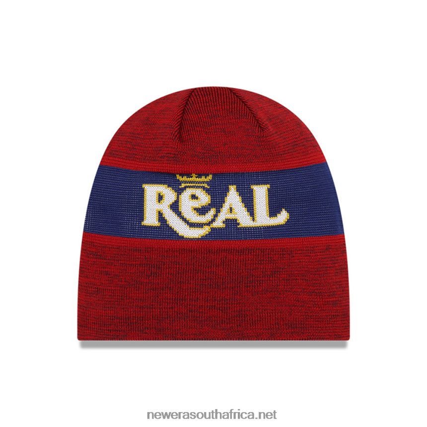 Real Salt Lake MLS Kick Off Red Beanie Hat New Era TRBRBN2336