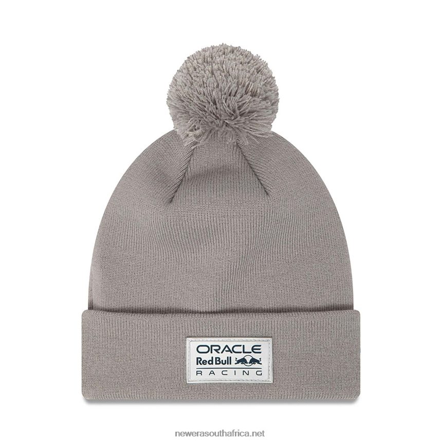 Red Bull Racing Team Grey Bobble Knit Beanie Hat New Era TRBRBN2478