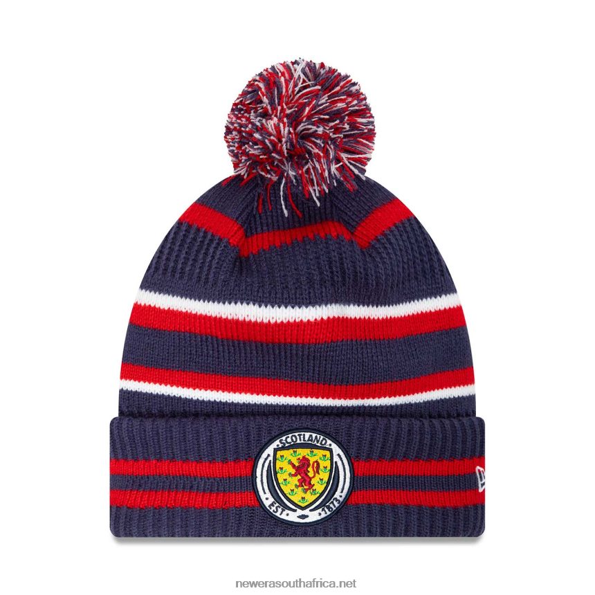 Scottish FA Sport Youth Navy Beanie Hat New Era TRBRBN2482