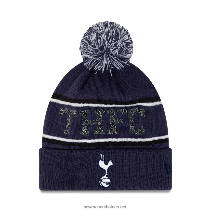 Tottenham Hotspur Reflective Navy Beanie New Era TRBRBN2328